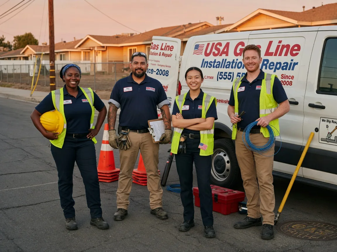 Gas Line Installation company in West Point, MS